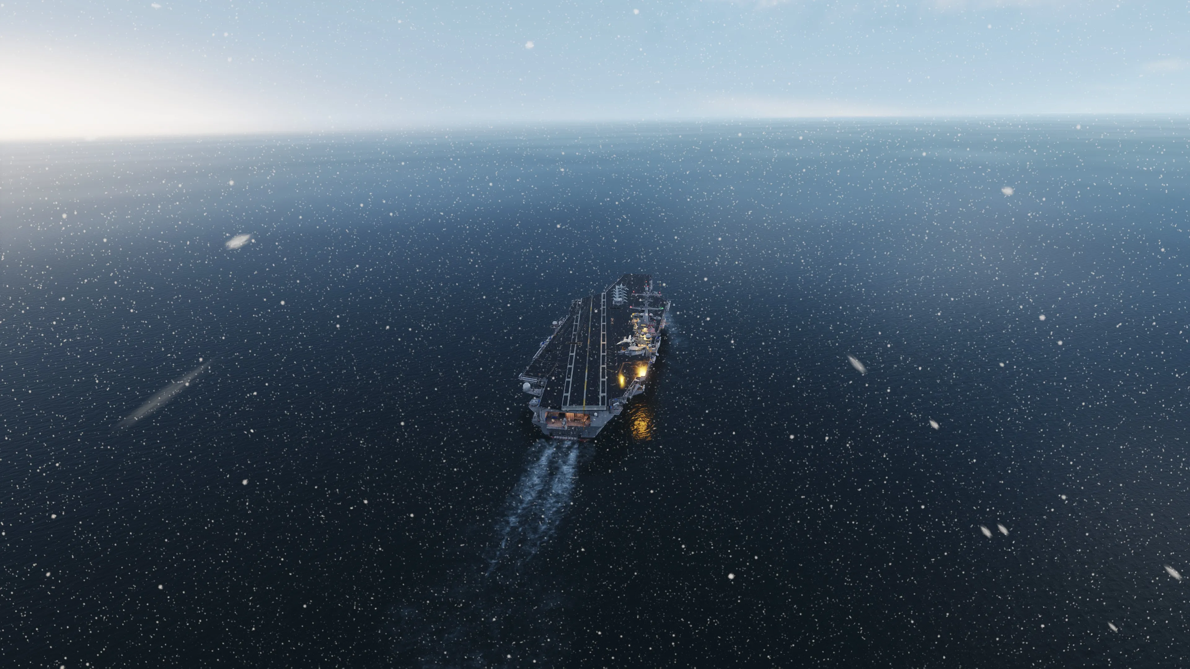 Snow conditions over the battlespace